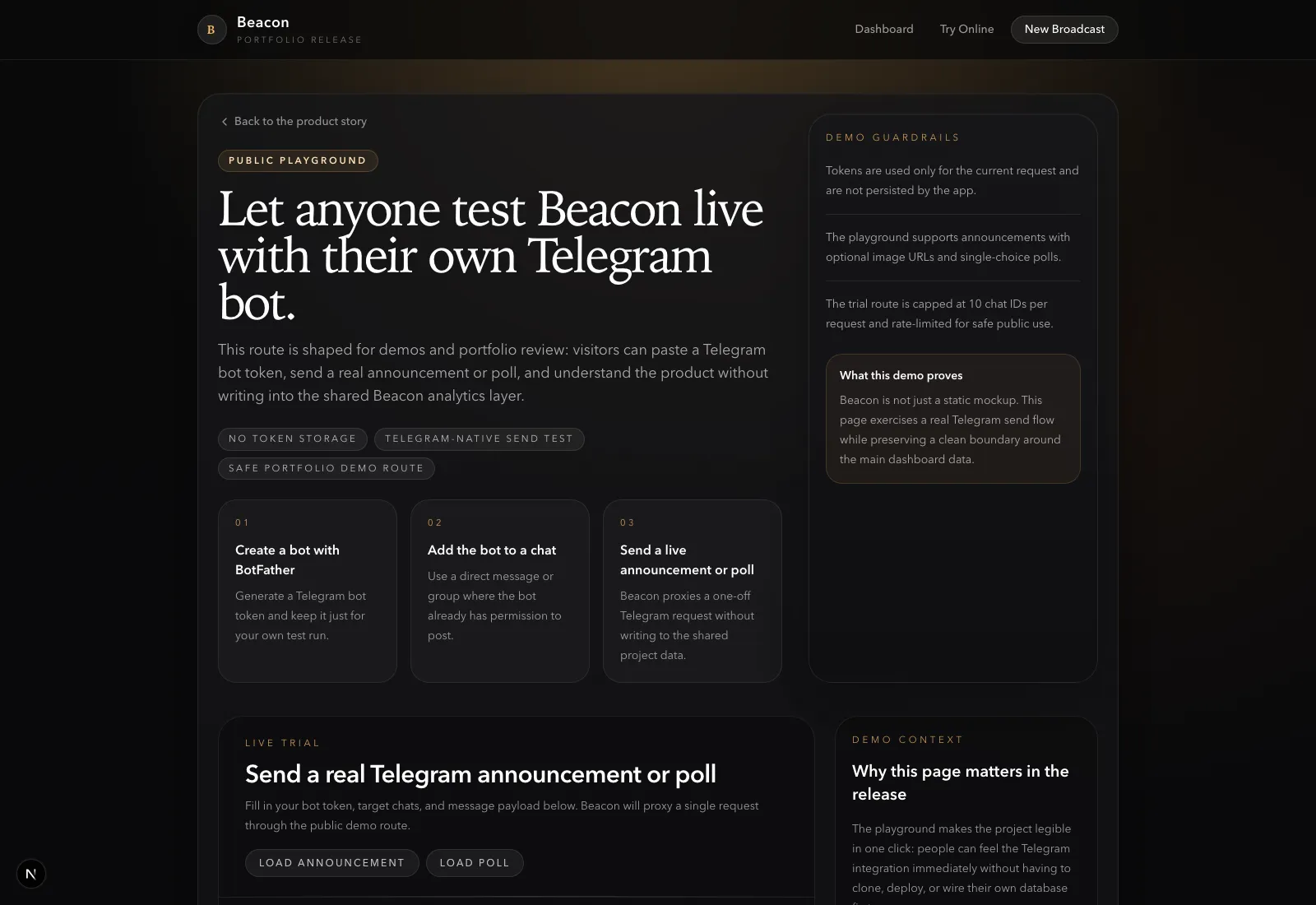 Beacon public playground